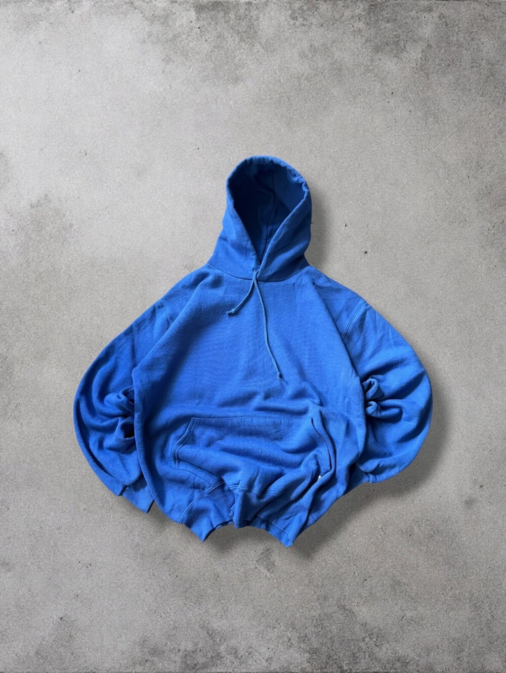 Vintage 90s Russel Athletic Pullover Blank Hoodie Sweatshirt Size Mens XL